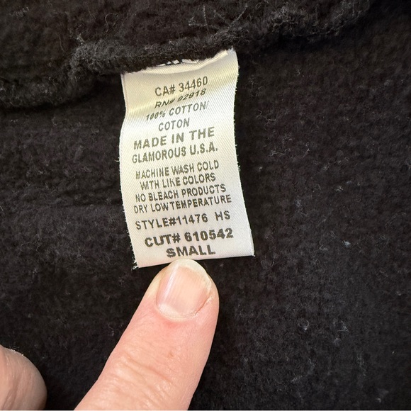 Y2J style Juicy couture black heart sweats set Small - Picture 11 of 11